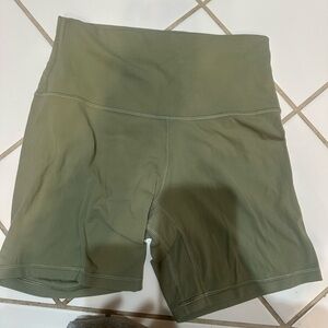 Lululemon Olive Green Women's Shorts